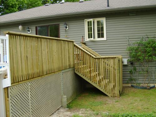 Above Ground Pool Steps